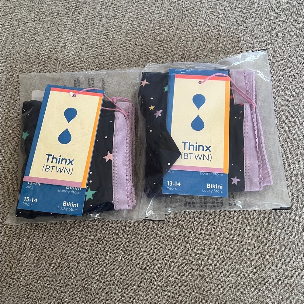 ❗️FINAL❗️ 🆕 BUNDLE OF 2 Thinx (BTWN) Bikini 13-14 yrs 🔴🔴